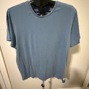 Marine Layer Mens Tee L XL Blue Crewneck T Shirt Soft Casual Basic